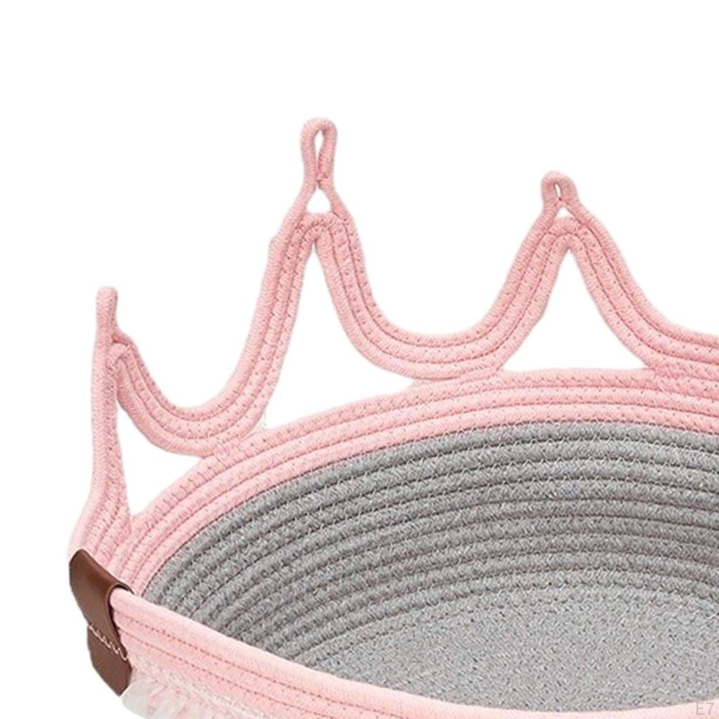 Cama para Gatos Cesta Rascador Salón Redondo Universal Nido para Dormir Perro Casa para Gatito Pequeño