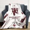 Manchester Blanket Ultra-Soft Perfect for Bedding Couch Office Chair for All Occasions Modern Style Gifts For Family Or Friends