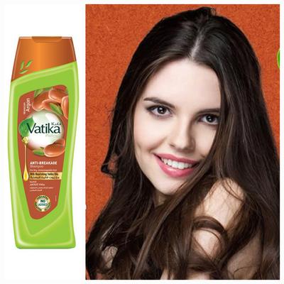 Exotic Shine & Softness Shampoo Vatika | Moroccan Argan | Anti- Breakage | For Dry and Unmanageable Hair