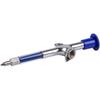 M-Wave Grease Gun 17 X 2 Cm Silver/blue Aluminum