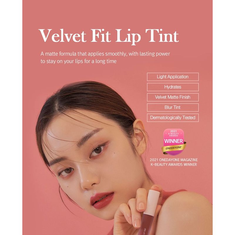 VILLAGE 11 FACTORY - Velvet Fit Lip Tint - 10 Colors