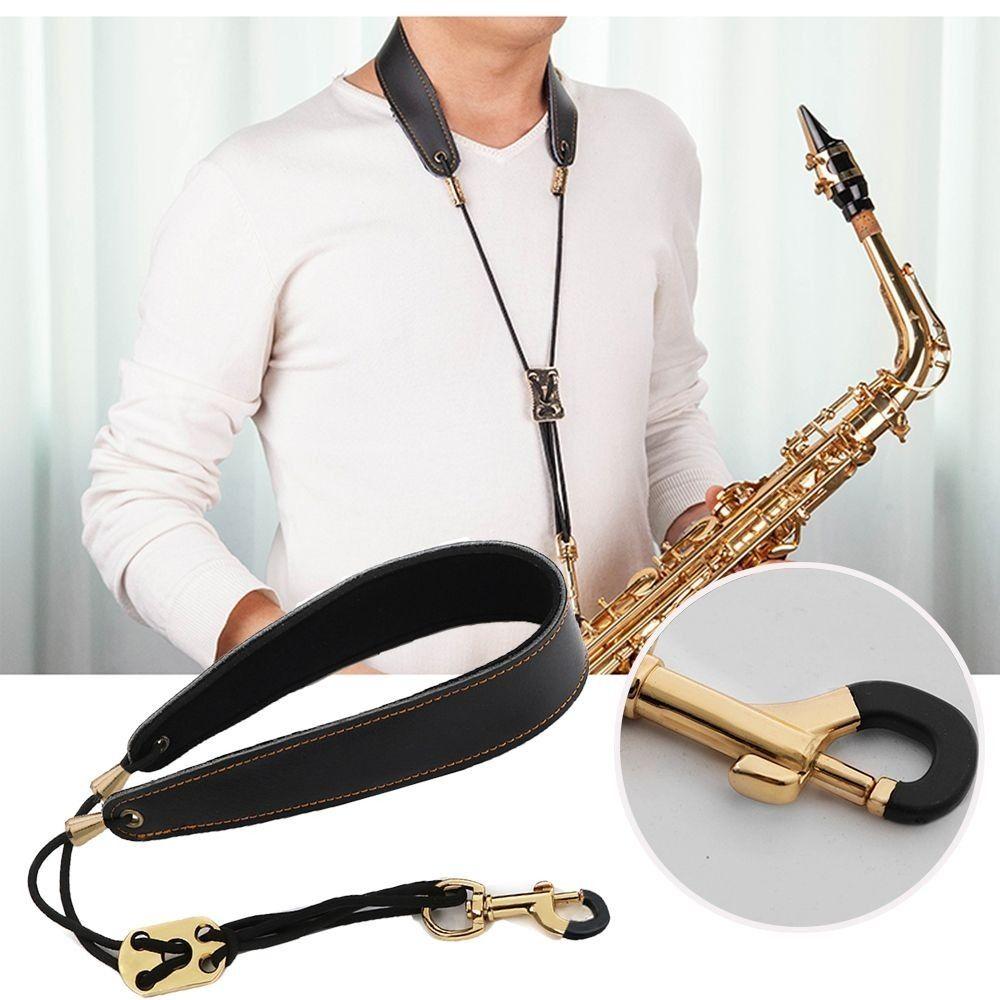 Metal Saxophone Neck Strap Hook Adjustable Sax Holder Sax Strap 2024 Saxophone Shoulder Harness