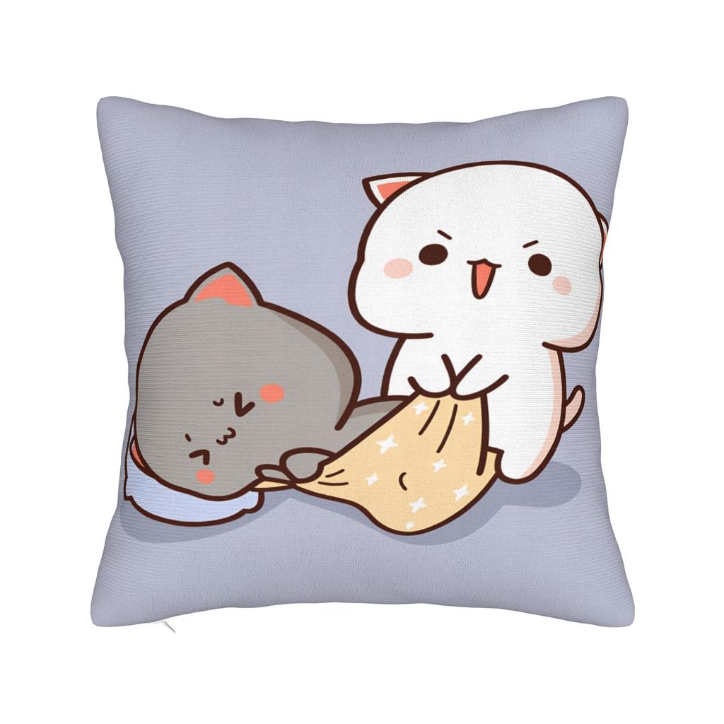 Dudu Bubu  Pillow Case  Vintage Pillow Cover Comfy Pillowcases For Sofa Couch Bed Living Room