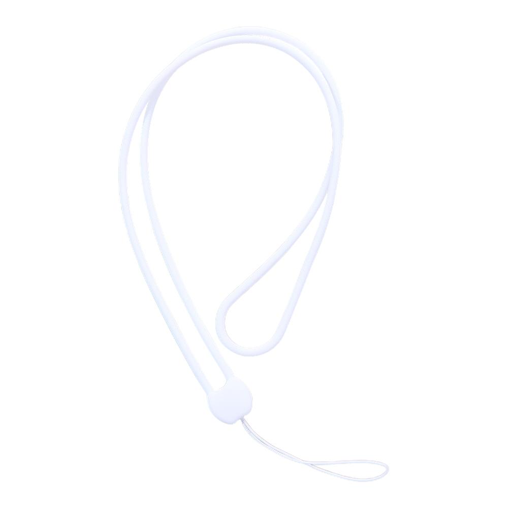 Silicone Anti Losing Rope Candy Color Phone Hanging Rope Working Card Keychain Mobile Phone Straps Badge Lanyard Long Rope