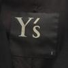Y's made in Japan Riders jacket 1 black Youji Yamamoto Women Used
