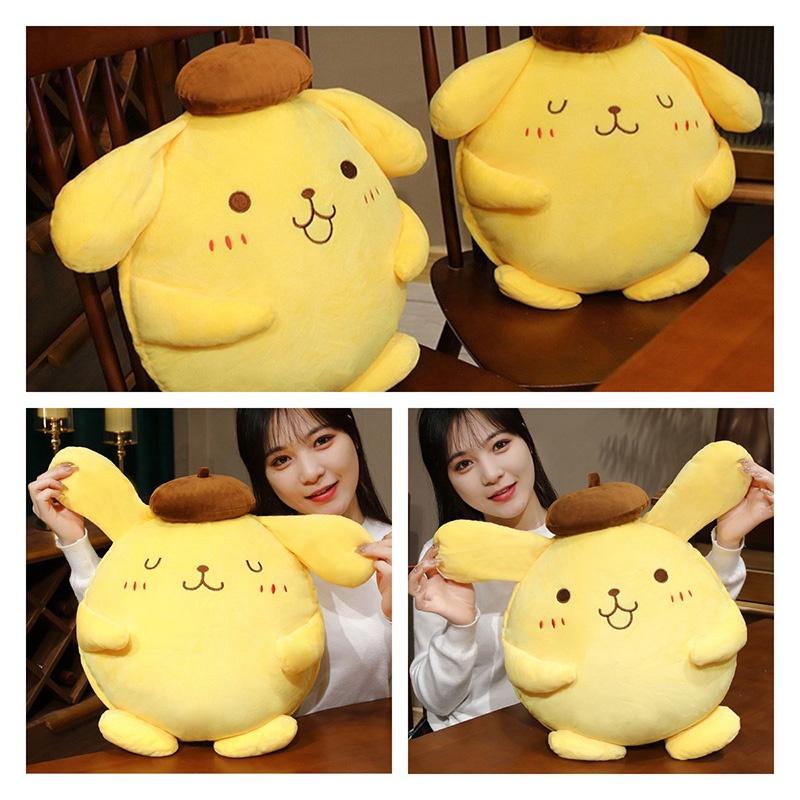 Cute Pudding Dog Plush Toy Sofa Pillow For Office Nap And Air Conditioning Blanket