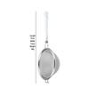 Japanese Style Wooden Handle Stainless Steel Tea Infuser and Strainer - Gongfu Tea Set Accessories for Pu'er Tea Ceremony