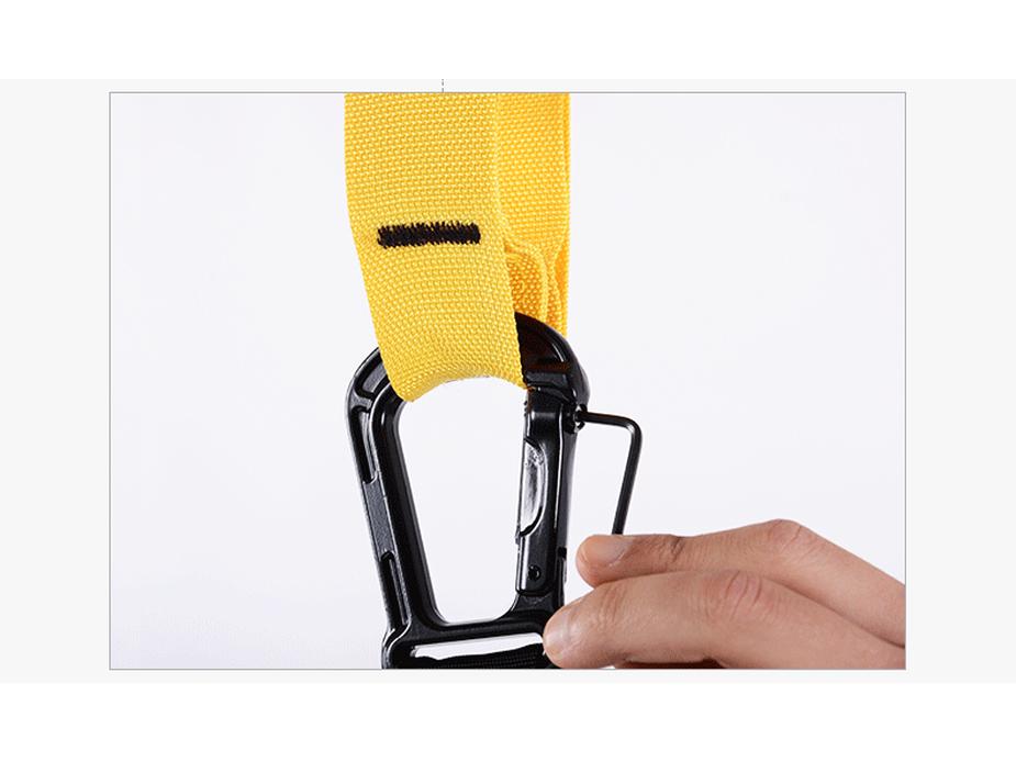 Multifunctional TRX Suspension Fitness Set with Resistance Bands and Ropes