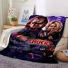 1pc Blanket - CHUCKY Print Design,Lightweight Blanket for Sofa,Bed- Soft &Warm,Gift for All Seasons