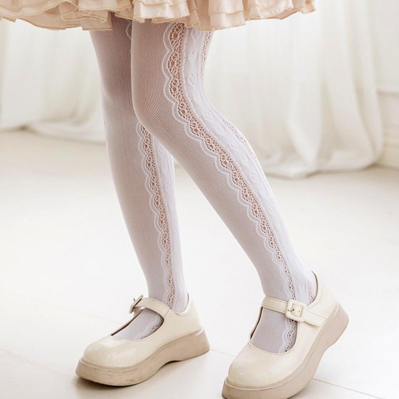 1Pair Pantyhose Elasticity Nylon Soft Mesh Fashion Girl's Hosiery Stocking