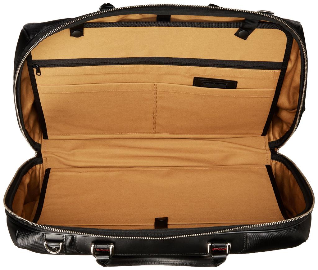 Bagex Business-Tasche für Geschäftsreisen, passend für B4-Akten, Kleidung, mit herausnehmbaren Trennwänden, Schwarz