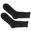 1Pair Sports AntiSlip Socks Breathable Basketball Football Athletic Protection Socks(Black )