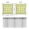 Lime Green Abstract Pattern Pillow Case Kawaii Pillow Cover Soft Pillowcases For Sofa Bedroom Home Decor