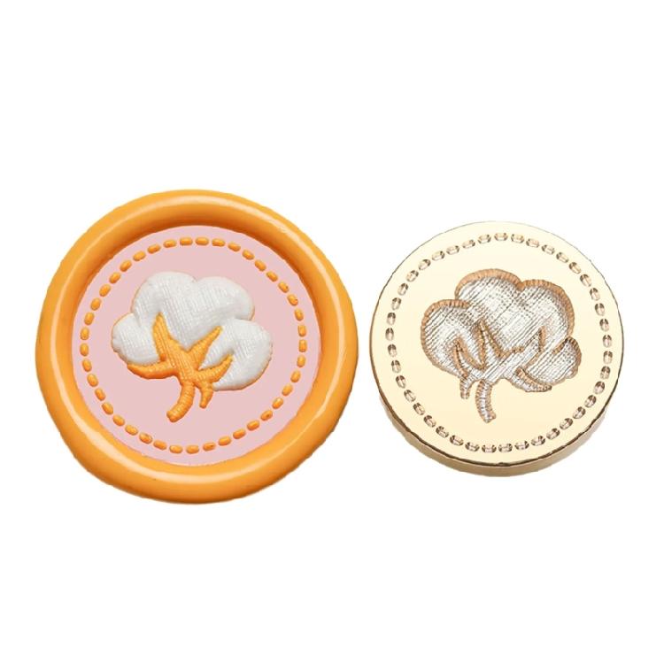 Emboss Wax Seal Stamp Head Removable Sealing Brass Stamp Head for Gift Envelope Invitations Greeting Card Decorations