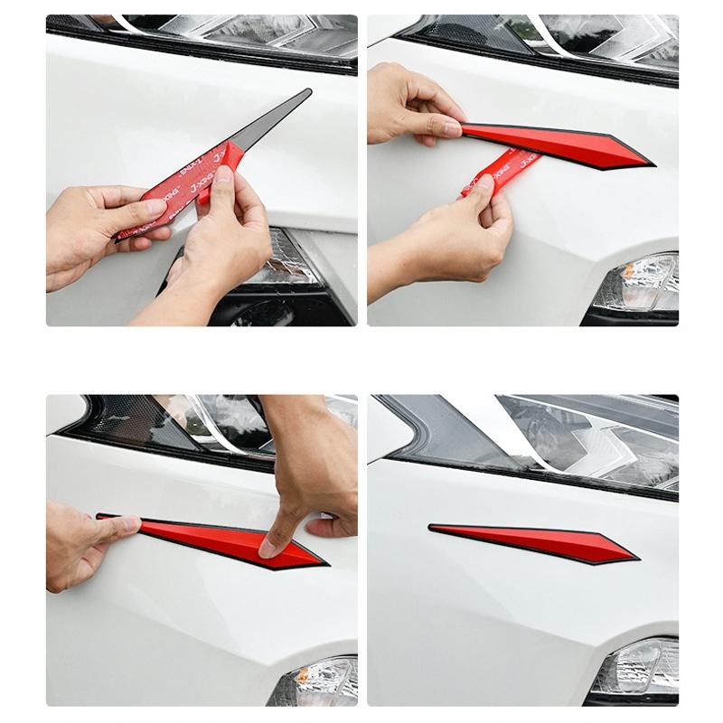Car Door Protector 3D Sticker Rubber Guard Bumper Anti-collision Strip Decor Universal Auto Edge Protection Car