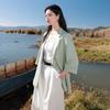 Dames Plus Size 2026 Lente 3/4 Mouw Revers Blazer Jas