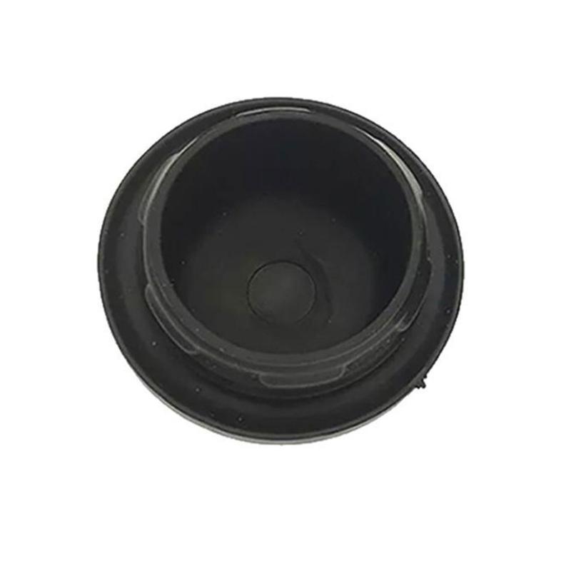 Rubber Front Shock Dust Cap Tower Top Nut Area Cover 51608-TBA-A01 for Routine Suspension Service, Press-Fit Repair Cover, Black Single Cap for Front