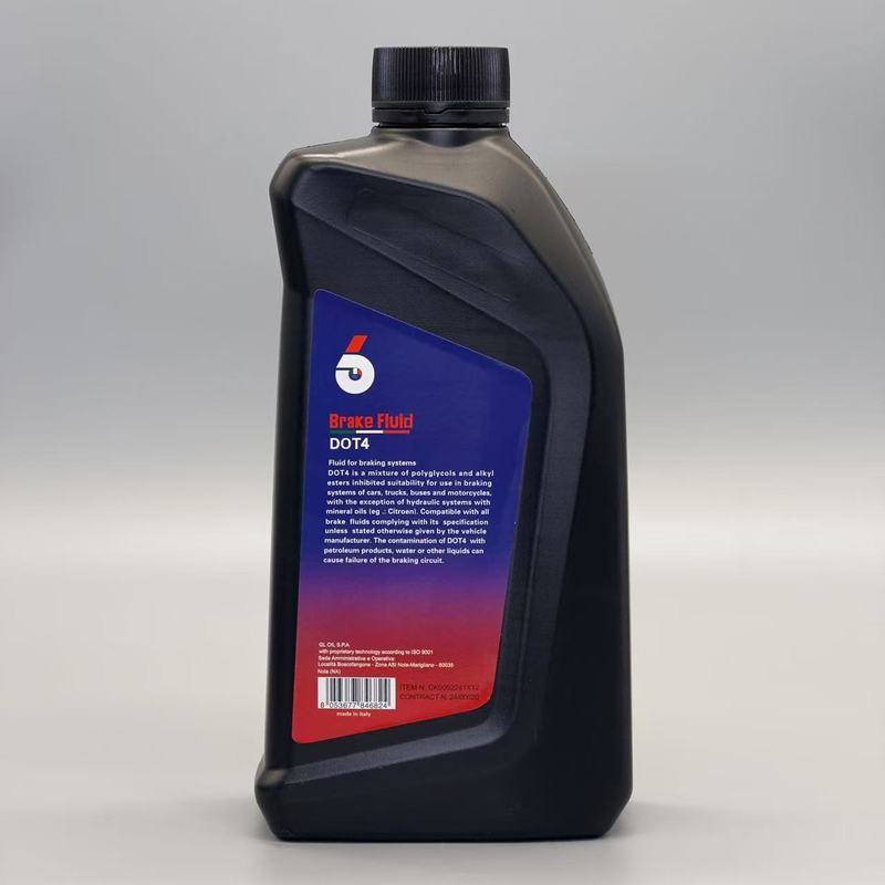DOT4 Universal Clutch & Brake Fluid For Motorcycle Disc Brakes Premium Brake Lubricants 1L-DOT4