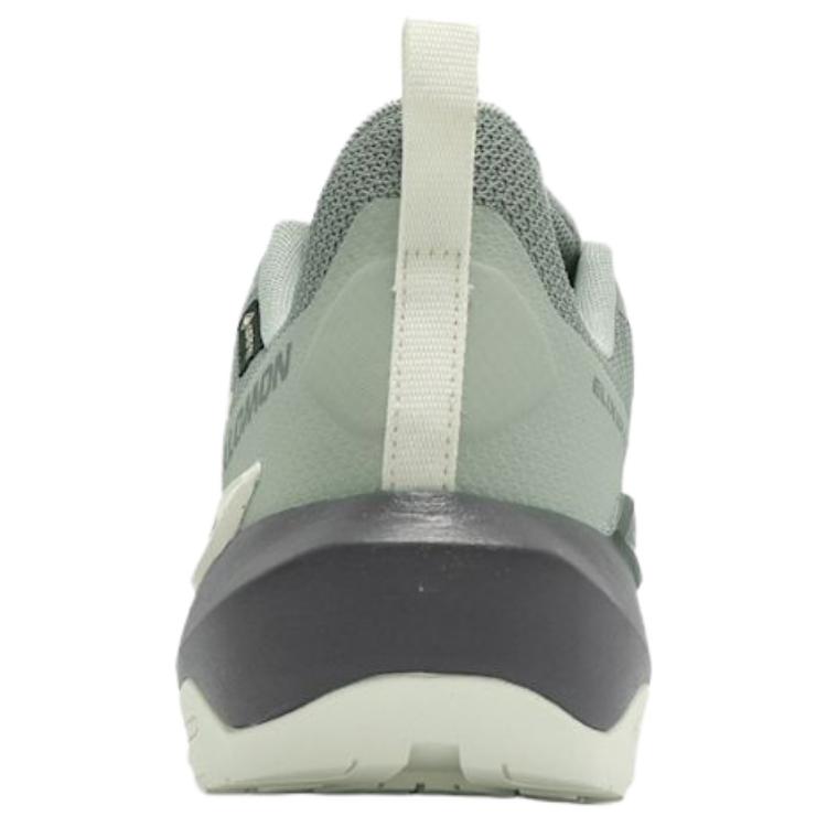 SALOMON Elixir Activ Gtx Soft Comfortable Non-Slip Durable Low-Cut Hiking Shoes Men Hiking Shoes Lime-Green 477578