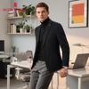 MONTAGUT Men's Wool Blend Business Suit Jacket