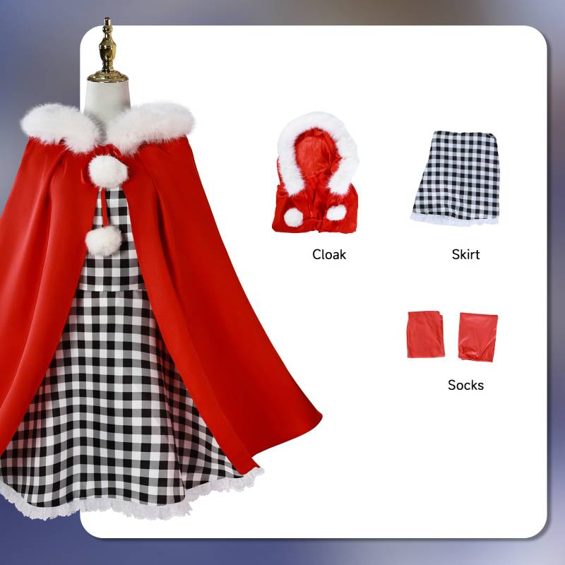 

Стола Как Рождество Косплей Ролевая Игра Хэллоуин Вечеринка Красная Мода Child 150