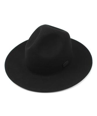 Yunibeosyeolkemiseuteuli Black Metal Logo Y Wool Fedora Bk Metal Fedora
