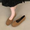 Fashion Bailamos Brand New Women Flat Shoes Ladies Casual Ballet Shoes Soft Leather Eelgant Dress Shoes Round Toe Shallow Slip On Flats