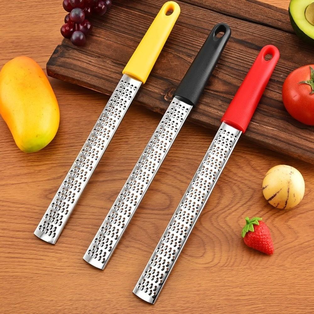 Non Slip Cheese Lemon Zester with Handle Fruit Peeler Planer Chocolate Chopper  Kitchen Gadgets