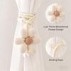 Elegant Curtain Tieback Adjustable Petal Curtain Buckle Creative Curtains Tie Rope  Decoration