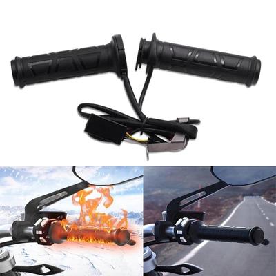 70°C Universale Motorrad Heizgriffe 22mm - Einstellbare Temperaturregelung mit Versiegeltem Design