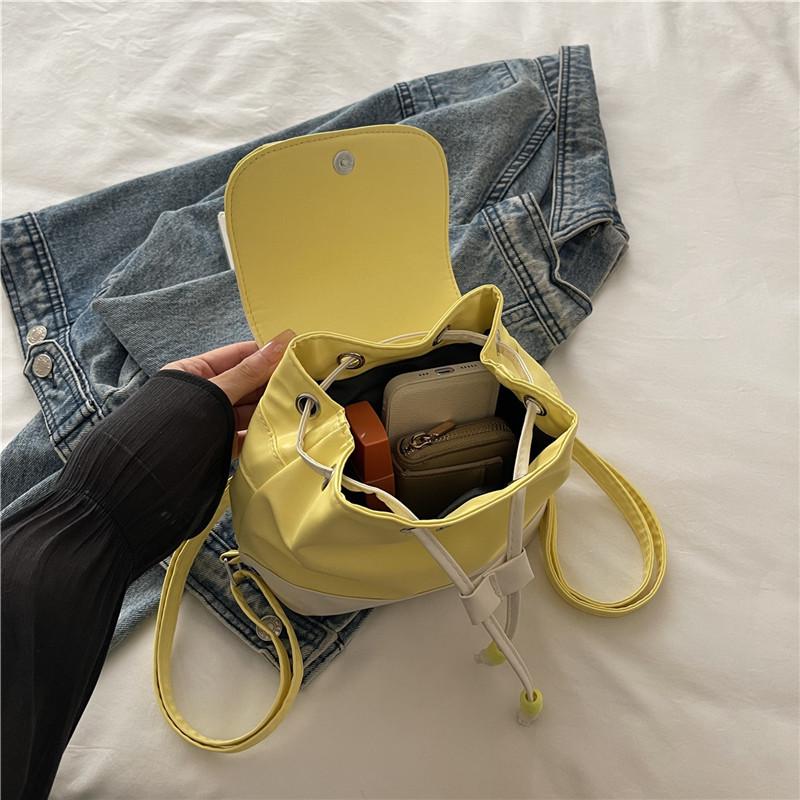 Trendiger süßer Denim-Rucksack für Damen - Käse-Design, perfekt zum Einkaufen und für den Arbeitsweg