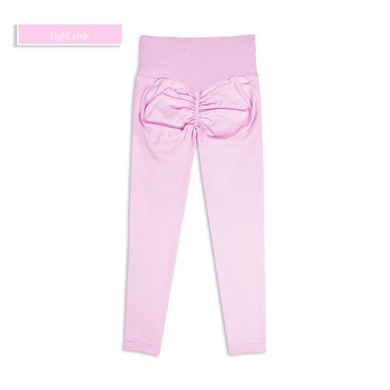 European & American DFYNE Seamless Yoga Fitness Trousers - Hip-Lifting, Tight Fit.