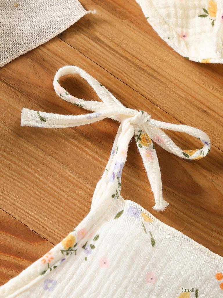 Korean Style Floral Strappy Romper: Cute Summer Outfit for Babies & Toddlers