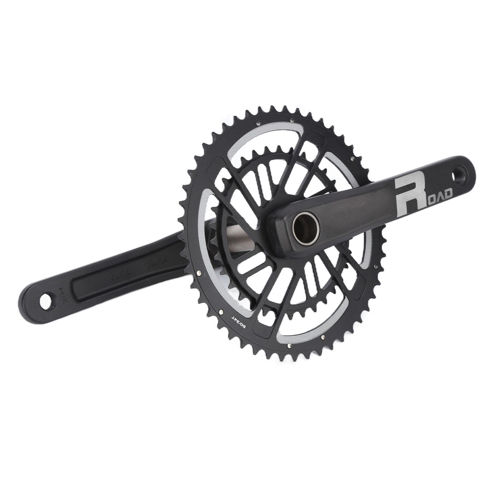 

Sprocket Crankset Direct Mount Hollow Integrated Bicycle Chainring Guard Protector50 34T (Without Bottom Shaft)