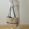 Canvas Tote Bag Women'S Japanese Lazy Wind Large Capacity Cotton And Linen Shoulder Bag Commuter Tote Bag