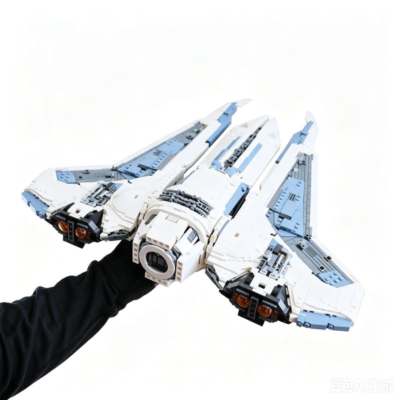 3075PCS Sci Fi Gauntlet Space Fighter Vehicle MOC Model Building Blocks Custom Puzzle DIY Assembly Educational Collection