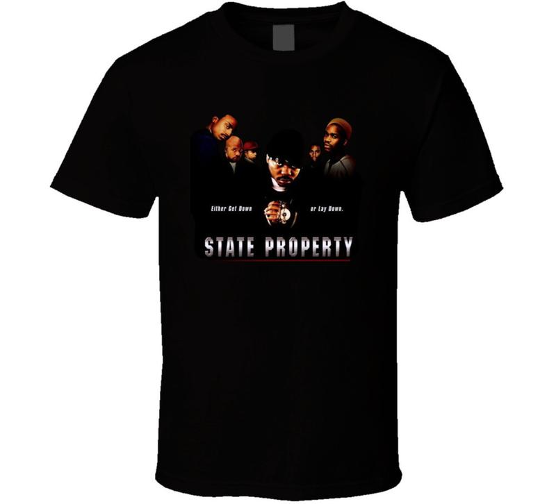 State Property Retro Crime Hip Hop Movie Unisex T-shirt