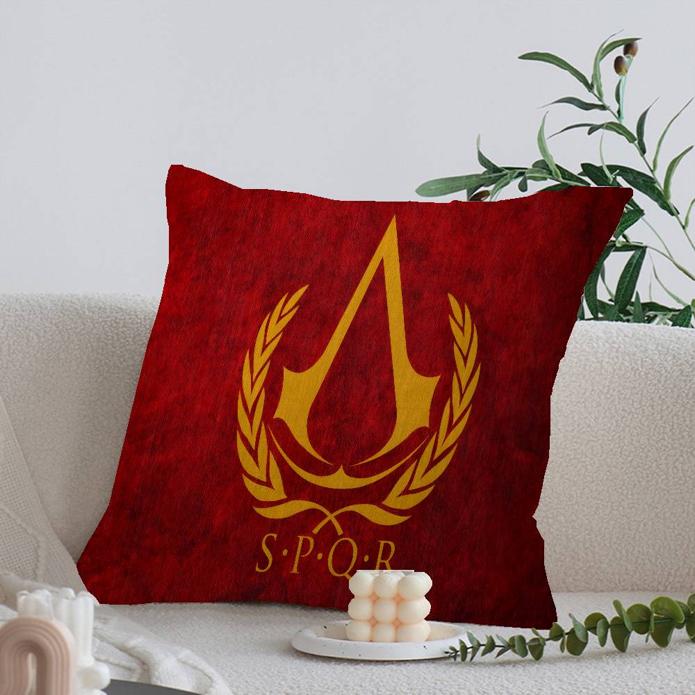 R-Roman S-SPQR Personalized Pillow Dust Cover Bedroom Kids Party Decoration Pillowcase Birthday Children Gift