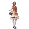 Halloween Medieval Adult Maid Manor Maid Farm Pastoral Dress Stage Costume