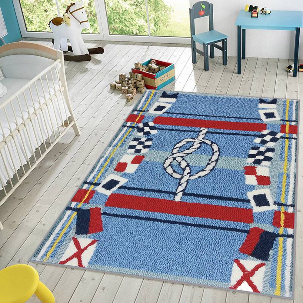 

Mosimoso Home RJ030 Детский ковер с нескользящей подошвой в горошек 80x150 cm