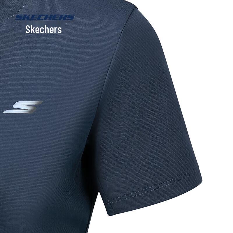 Skechers Women's Knitted Short Sleeve T-Shirt P226W175