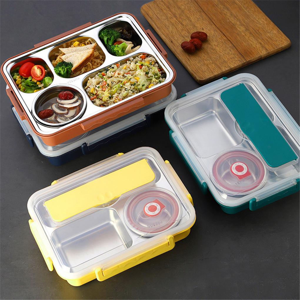 Lunch Box Stainless Steel Leak-Proof Food Case Heat Insulation Storage Container