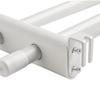 Bathroom Hanging Towel Rail Storage Holder Compatible with Radiators For 0 to 2m ABS and Carbon Steel for Towels
