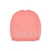 MLB Basic Logo New York Yankees Gradient All-Over Print Pullover Long Sleeve Sweatshirt Fall Unisex sweatshirt Coral 3AMTM1024-50COS
