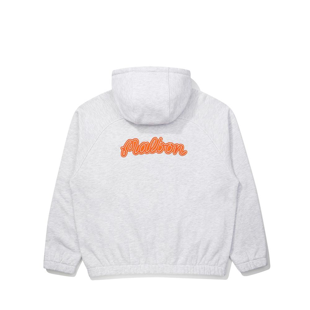 [Tour Divot] French Terry Zip-Up Melange Gray (Man)