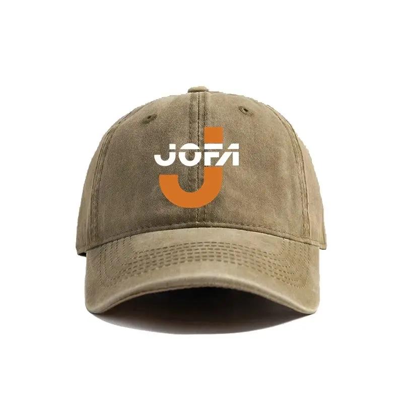 2025 Jofa Ice Hockey Baseball Cap Distressed Hats Cap Men Retro Outdoor Summer Adjustable Dad Hat Casual and Versatile Outdoor