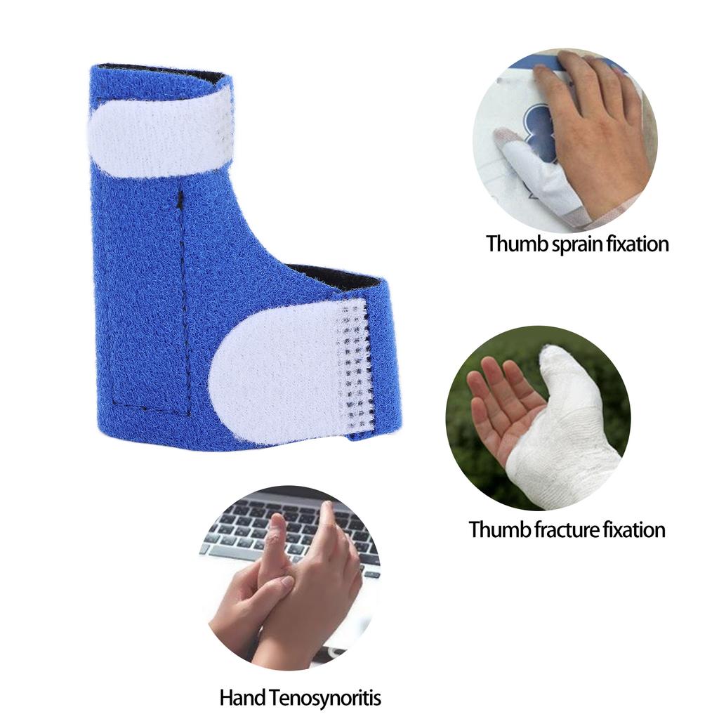 Baby Finger Guard Soft Thumb Fixation Stabilizer Infant Thumb Support Brace Blue