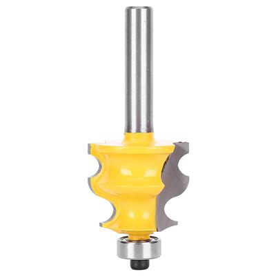 Frez Router Bit Narzędzie do obróbki drewna Akcesoria sprzętowe Okrągły uchwyt Stal 8mm