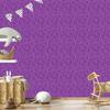 Wallpaper Geometric pattern purple, purple center 50x1000