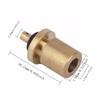 Gas Refill Adapter Filling Butane Canister Mini Inflation Valve Outdoor Camping
